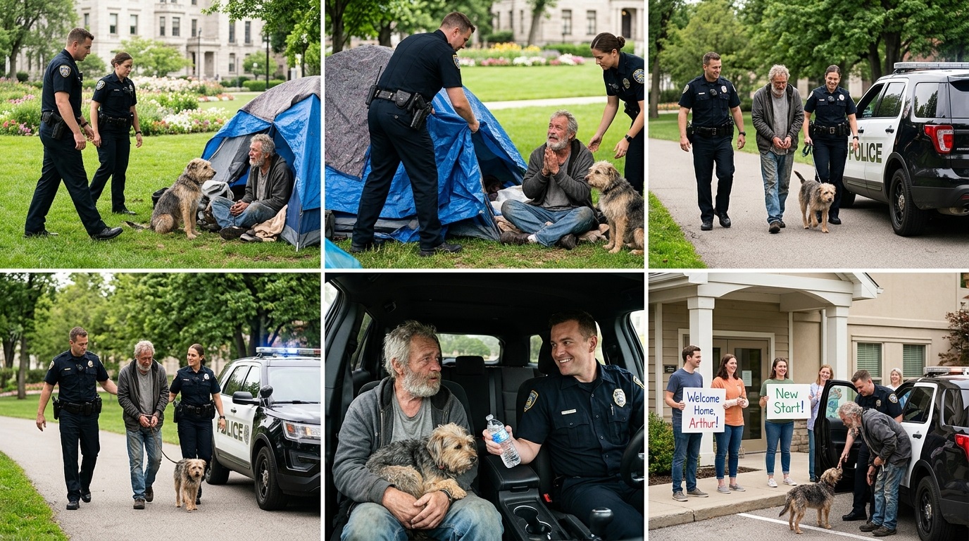 Police arrest homeless man 202606101954