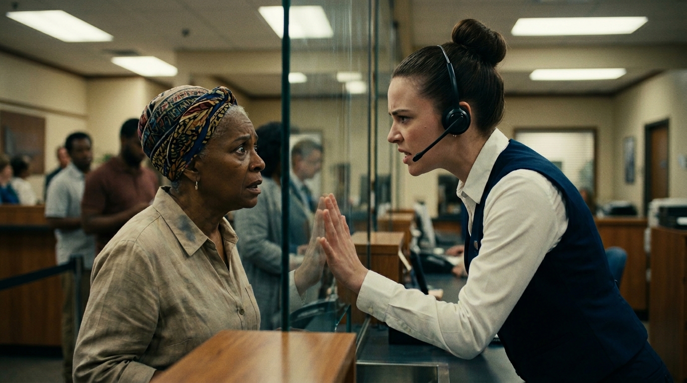 Teller argues with woman 202606091554