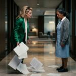 El sobre que destruyó a la mujer más arrogante de la empresa (Y el oscuro secreto de la conserje millonaria)